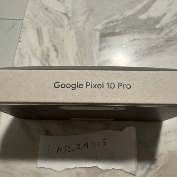 Google Pixel 10 Pro - Unlocked, 128 GB, Obsidian, G4QUR