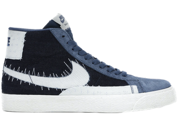 Nike SB Zoom Blazer Mid Sashiko Mystic Navy for sale