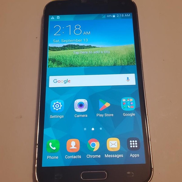 Samsung Galaxy S5 - Unlocked, Black, 16 GB, SM-G900F