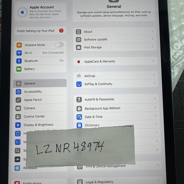 Apple iPad Air 4th Gen - Wi-Fi, 64 GB, Gray, A2316