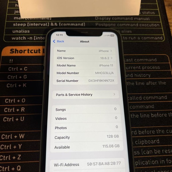 Apple iPhone 11 - Unlocked, 128 GB, Green, A2111