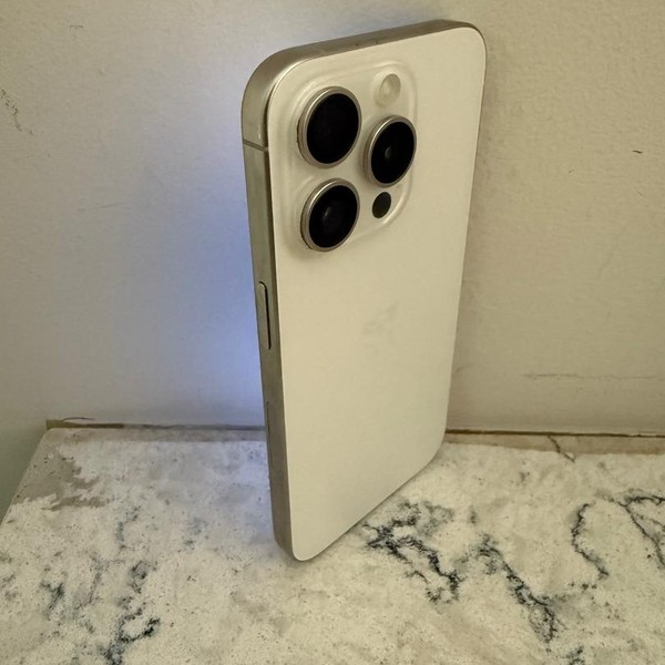 Apple iPhone 15 Pro - Unlocked, 256 GB, White, A2848