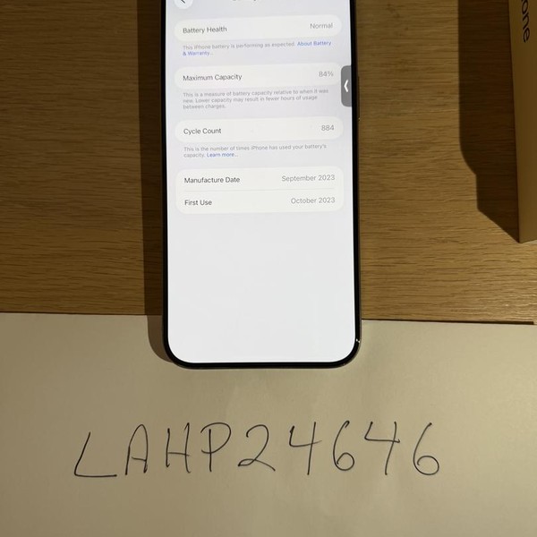 Apple iPhone 15 Pro Max - Unlocked, 256 GB, Natural, A2849