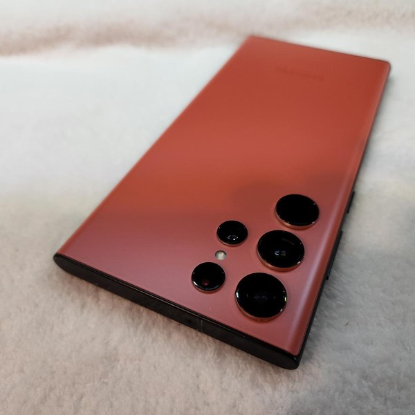 Samsung Galaxy S22 Ultra - Unlocked, Red, 512 GB, 12 GB, SM-S908U1