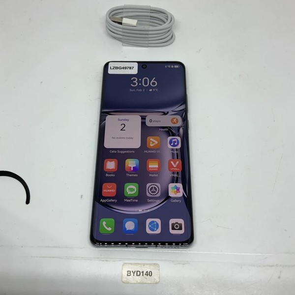 Huawei P50 Pro - Unlocked Non-US, 256 GB, Black, 8 GB