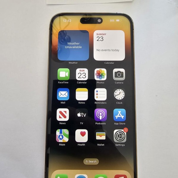 Apple iPhone 14 Pro Max - Unlocked, 256 GB, Gold, A2651