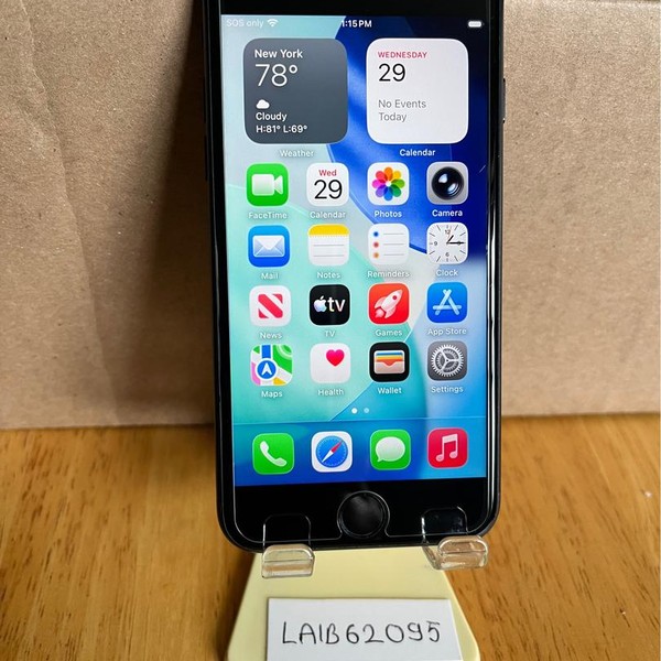 Apple iPhone SE 3rd Gen 2022 - Unlocked, 64 GB, Midnight, A2595