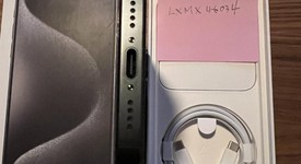 Mint
													Apple iPhone 15 Pro Max - Unlocked, Black, 256 GB, A2849, photo 1 of 7