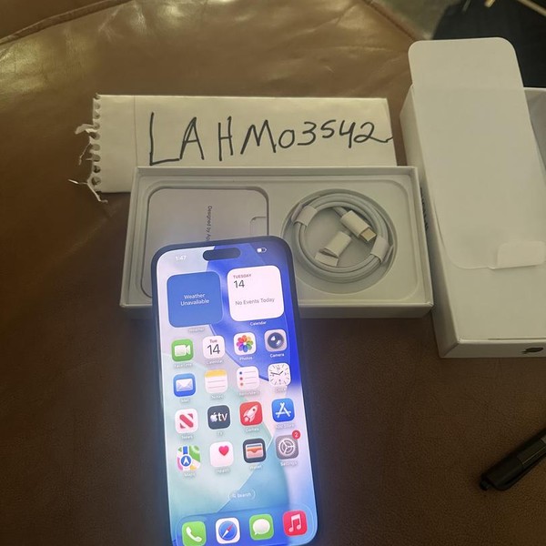 Apple iPhone 15 Plus - Unlocked, 128 GB, Black, A2847