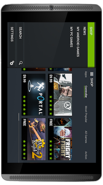 Nvidia Shield Tablet K1 - Wi-Fi, 16 GB, Black