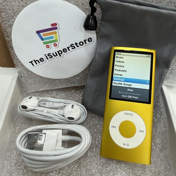 Apple iPod Nano 4th Gen - 16 GB, Yellow