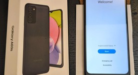 Mint
													Samsung Galaxy A03s - Xfinity, Black, 32 GB, 3 GB, photo 1 of 8