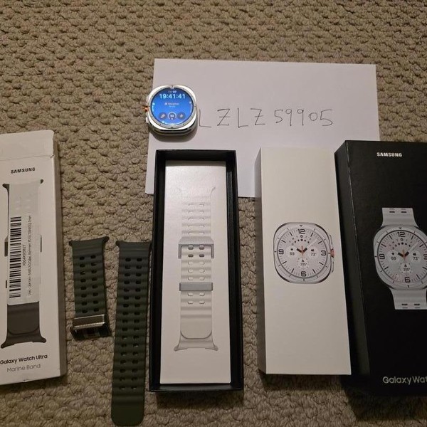 Samsung Galaxy Watch Ultra - Unlocked, White, SM-L705U, 47mm