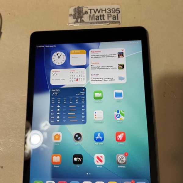 Apple iPad (9th Gen) - Unlocked, 64 GB, Gray, A2603