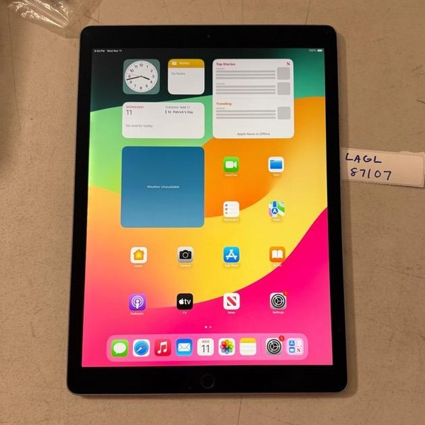 Apple iPad Pro 12.9 inch (2nd Gen) - Unlocked, 512 GB, Gray