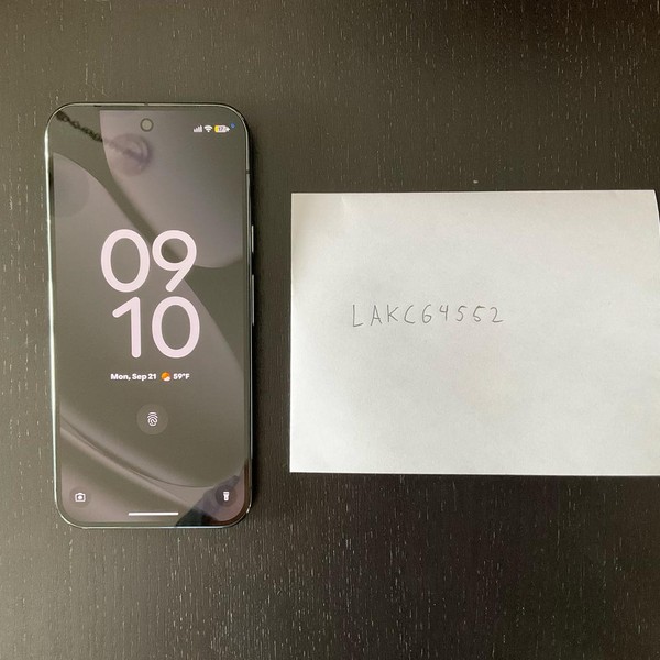 Google Pixel 10 Pro XL - Unlocked, 256 GB, Obsidian, GUL82