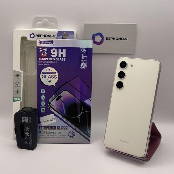 Samsung Galaxy S23 - Unlocked, 128 GB, Cream, 8 GB, SM-S911U1