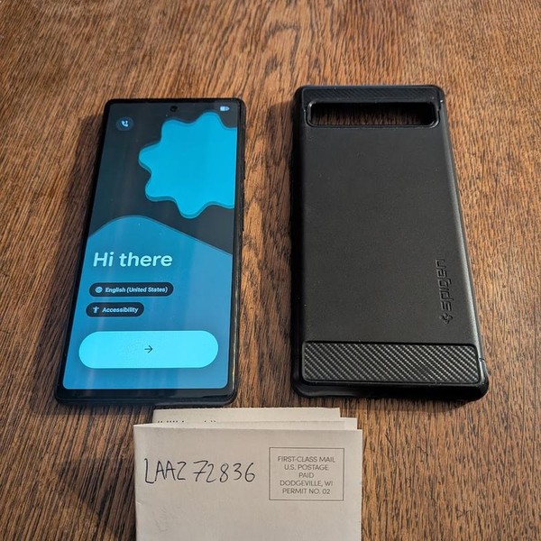 Google Pixel 6a - Unlocked, Sage, 128 GB, 6 GB, GX7AS