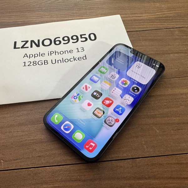Apple iPhone 13 - Unlocked, 128 GB, Midnight, A2482