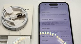 Good
													Apple iPhone 15 - Unlocked, Blue, 128 GB, A2846, photo 1 of 6