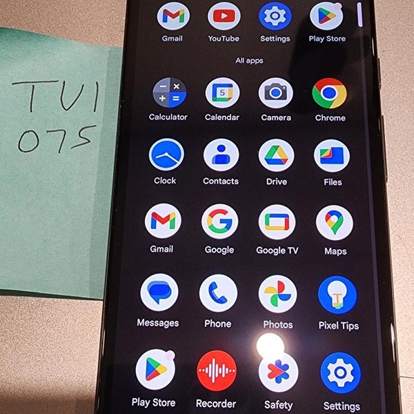 Google Pixel 8a - Unlocked, 128 GB, Obsidian, 8 GB, GKV4X, Sub-6 5G