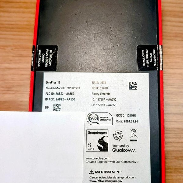 OnePlus 12 - Unlocked, 512 GB, Green, 16 GB, CPH2583