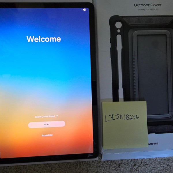 Samsung Galaxy Tab S9 - Wi-Fi, Graphite, 128 GB, 8 GB, SM-X710