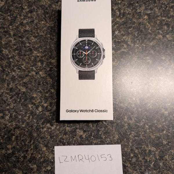 Samsung Galaxy Watch8 Classic - Wi-Fi, Black, SM-L500, 46mm