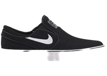 Nike SB Stefan Janoski Canvas Slip Black White (GS) for sale