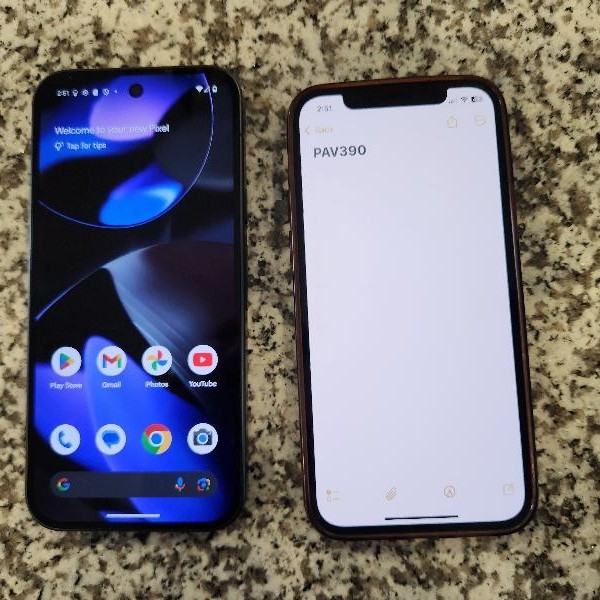 Google Pixel 9 - Unlocked, 128 GB, Peony, 12 GB, G2YBB