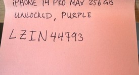 Good
													Apple iPhone 14 Pro Max - Unlocked, Purple, 256 GB, A2651, photo 5 of 17
