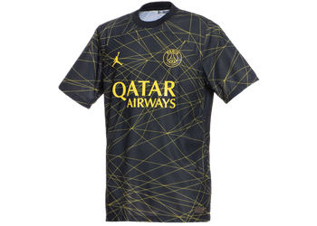 Jordan Paris Saint-Germain 2022/23 Match Force Jersey Black/Tour Yellow for sale