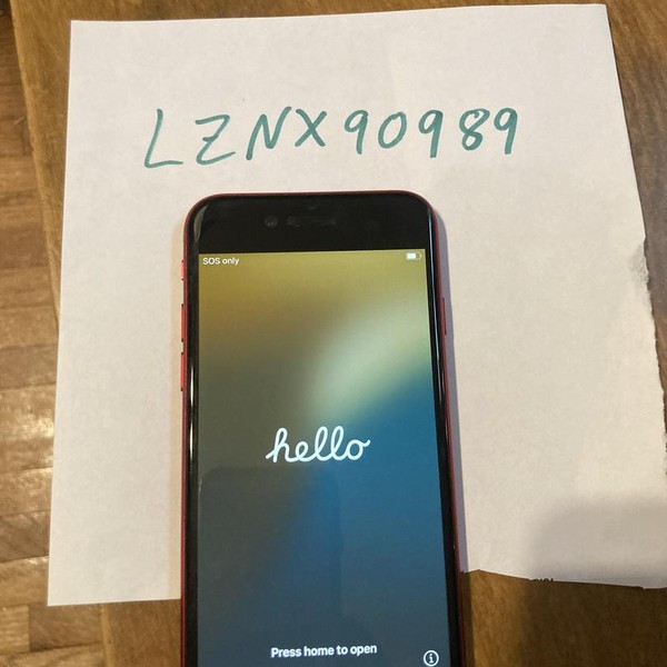 Apple iPhone SE 2nd Gen 2020 - Unlocked, 64 GB, Red, A2275