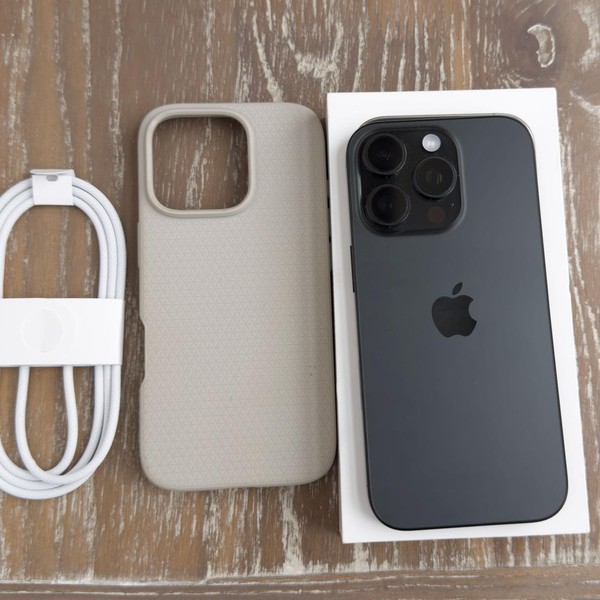 Apple iPhone 16 Pro - Unlocked, 512 GB, Black, A3083