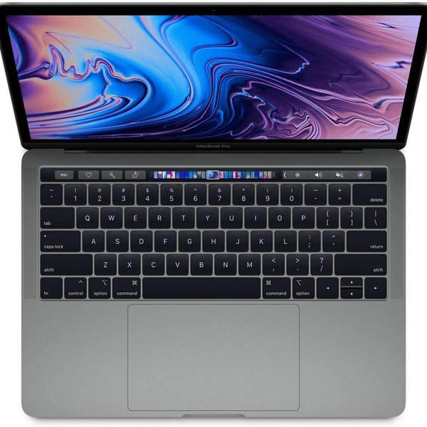 MacBook Pro 2018 (With Touch Bar) - 13 inch - 256 GB, Gray, 16 GB, Intel Core i5