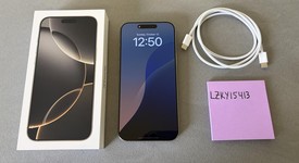 Mint
													Apple iPhone 16 Pro Max - Unlocked, Natural, 256 GB, A3084, photo 1 of 11