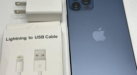 Mint
													Apple iPhone 12 Pro - Unlocked, Pacific Blue, 128 GB, A2341, photo 2 of 7