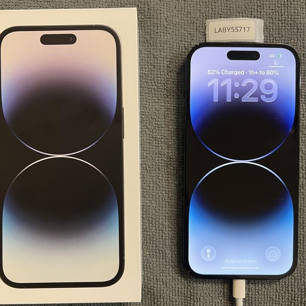 Apple iPhone 14 Pro - Unlocked, 128 GB, Black, A2650