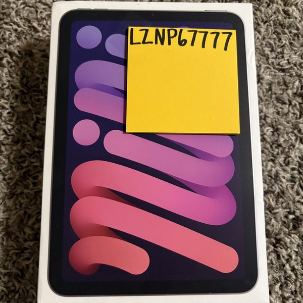 Apple iPad Mini 7th Gen - Wi-Fi, Purple, 128 GB, A2993