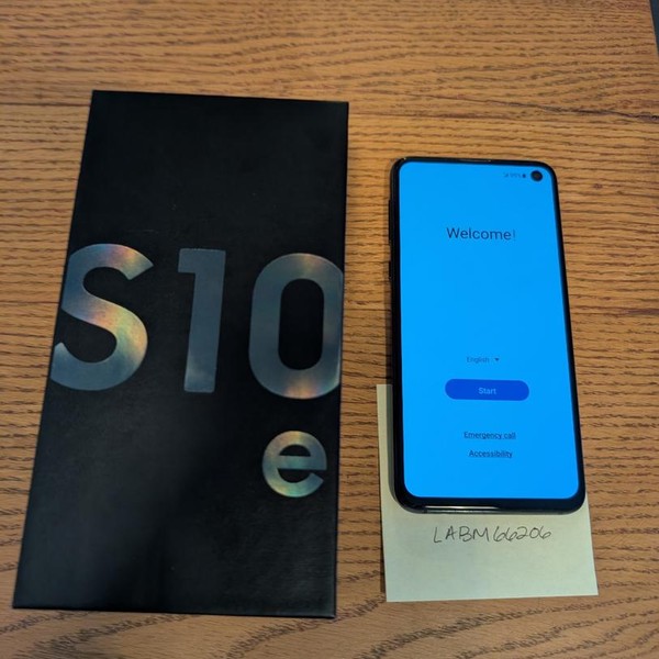 Samsung Galaxy S10e - Verizon, 128 GB, Black, 6 GB, SM-G970U