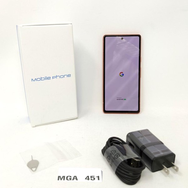 Google Pixel 7a - Unlocked, 128 GB, Coral, 8 GB, GWKK3