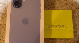 New
													Apple iPhone 17 - Unlocked, Mist Blue, 256 GB, A3258, photo 1 of 1