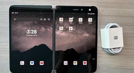 Good
													Microsoft Surface Duo - Unlocked, White, 128 GB, 6 GB, photo 2 of 5