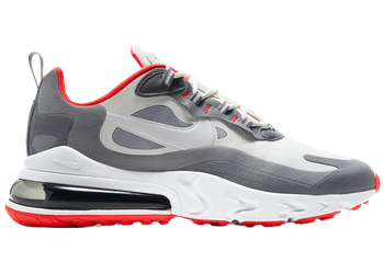 Nike Air Max 270 React Smoke Grey Red for sale