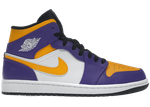  Jordan 1 Mid Lakers (2022)