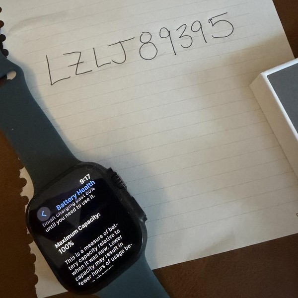 Apple Watch Ultra 2 49mm - Verizon, Black, A2986