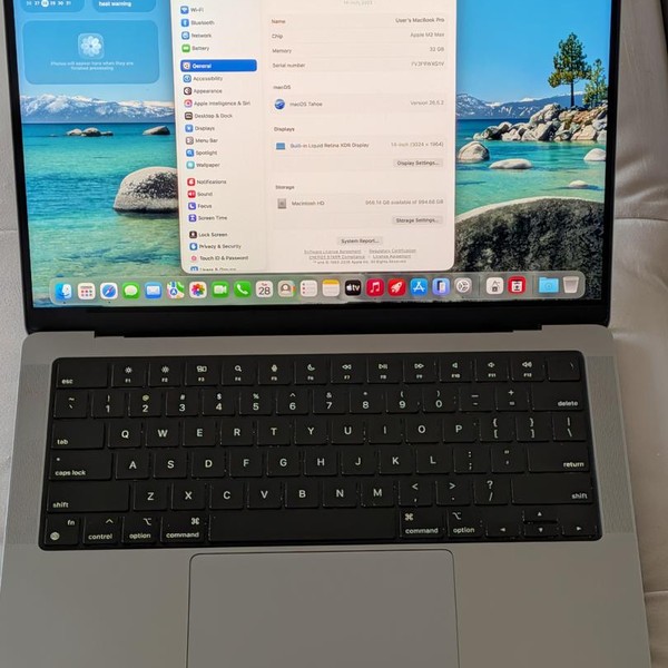 MacBook Pro 2023 - 14 inch - 1 TB, Gray, 32 GB, Apple M2 Max