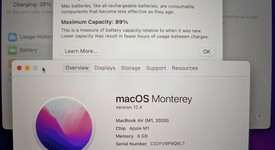 Mint
													MacBook Air 2020 - 13" - Apple M1, Silver, 256 GB, 8 GB, photo 3 of 14