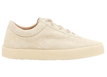 Yeezy Crepe Sneaker Season 6 Thick Shaggy Suede Chalk for sale