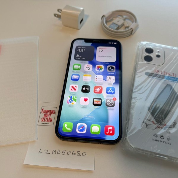 Apple iPhone 12 - Unlocked, 64 GB, Blue, A2172